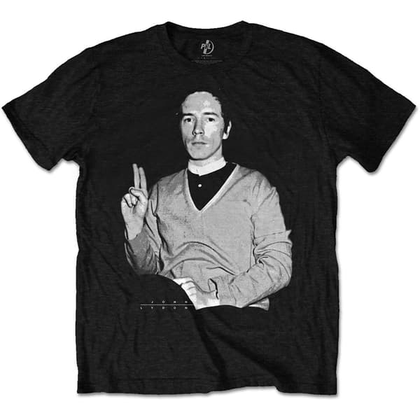 PIL (Public Image Ltd) Unisex T-Shirt: Peace (Large)