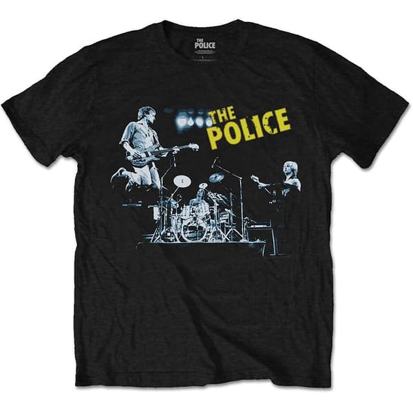 The Police Unisex T-Shirt: Live (Large)