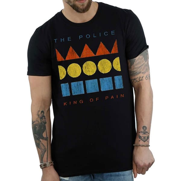 The Police Unisex T-Shirt: Kings of Pain (Medium)