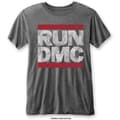 Miniatyrbild 2 av 2: Run DMC Unisex Burn Out T-Shirt: DMC Logo (Small)