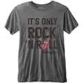 Pikkukuva 1 / 2: The Rolling Stones Unisex Fashion Tee: It's Only Rock 'n Roll with Burn Out Finishing (Medium)