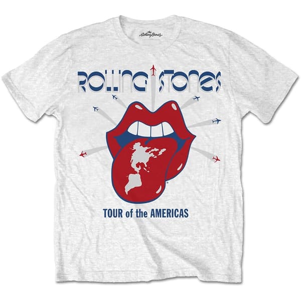 The Rolling Stones Unisex T-Shirt: Tour of the Americas (Large)