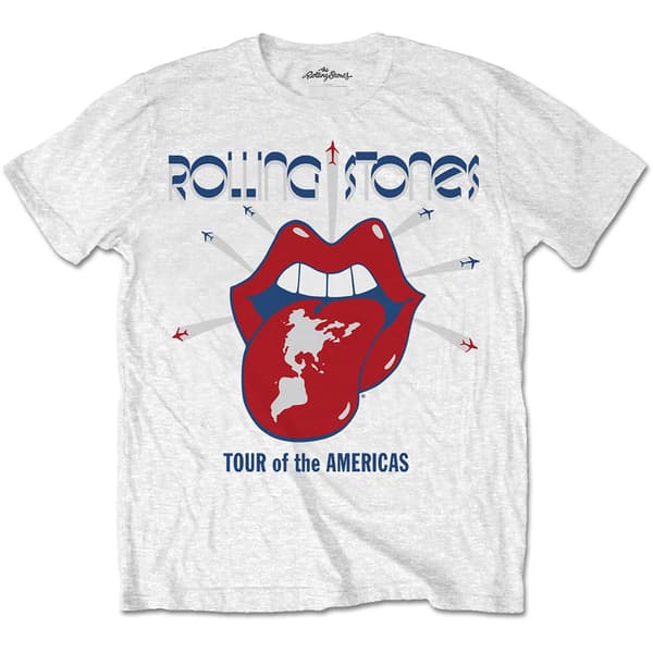 The Rolling Stones Unisex T-Shirt: Tour of the Americas (Large)