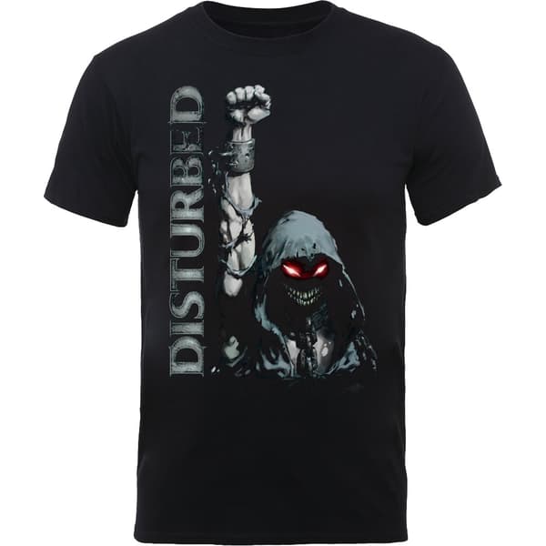 Disturbed Unisex T-Shirt: Up Yer Military (Small)