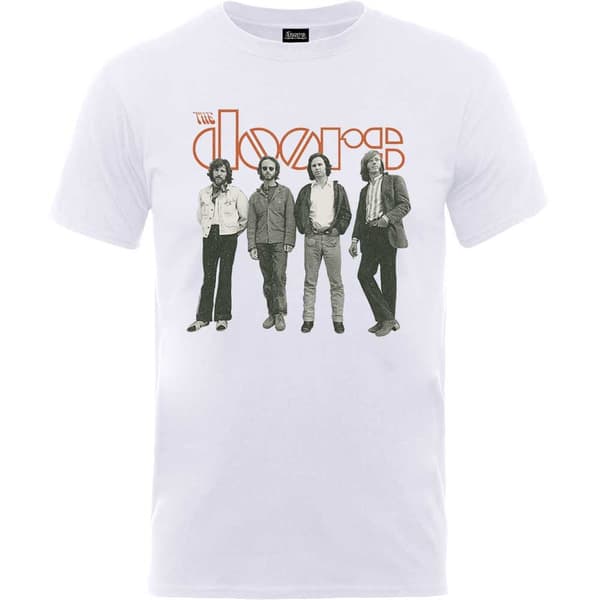 The Doors Unisex T-Shirt: Band Standing (X-Large)