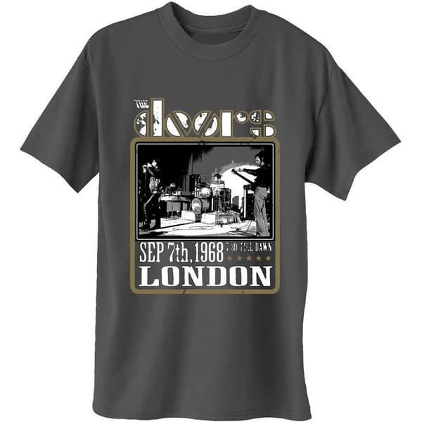 The Doors Unisex T-Shirt: Roundhouse London (Small)