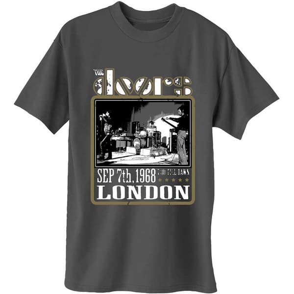 The Doors Unisex T-Shirt: Roundhouse London (Small)