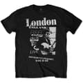 Miniatyrbilde 1 av 2: Bob Dylan Unisex T-Shirt: Scraps (X-Large)