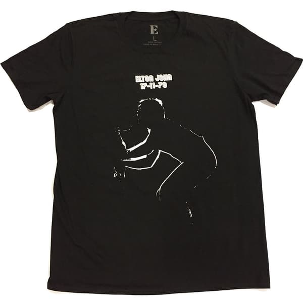 Elton John Unisex T-Shirt: 17.11.70 Album (Small)
