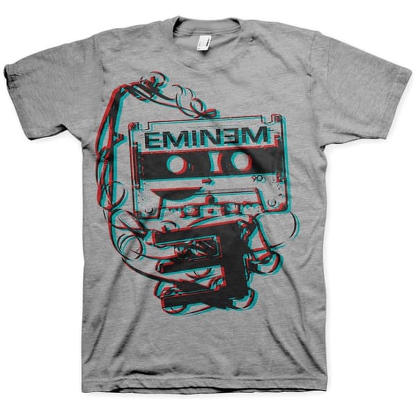 Eminem Unisex T-Shirt: Tape (Large)