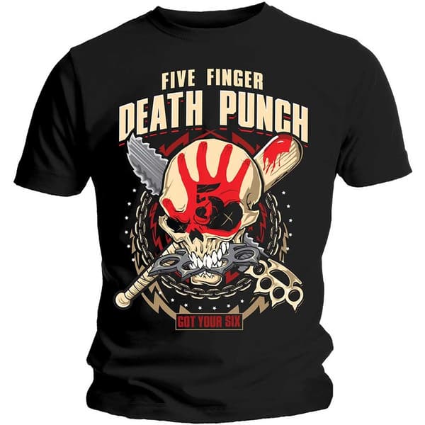 Five Finger Death Punch Unisex T-Shirt: Zombie Kill (Medium)