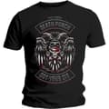 Pikkukuva 1 / 2: Five Finger Death Punch Unisex T-Shirt: Biker Badge (Medium)