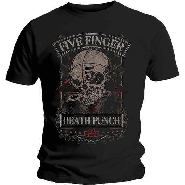 Five Finger Death Punch Unisex T-Shirt: Wicked (XX-Large)