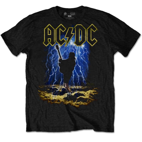 AC/DC Unisex T-Shirt: Highway to Hell (Large)