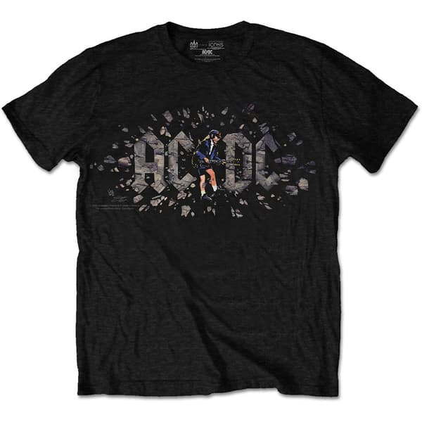 AC/DC Unisex T-Shirt: Those About To Rock (Medium)
