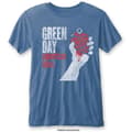 Miniatyrbild 2 av 2: Green Day Unisex Burn Out T-Shirt: American Idiot Vintage (Large)