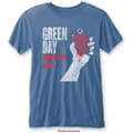 Miniatyrbild 1 av 2: Green Day Unisex Burn Out T-Shirt: American Idiot Vintage (Large)