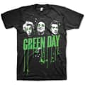 Miniatyrbild 2 av 2: Green Day Unisex T-Shirt: Drips (Large)