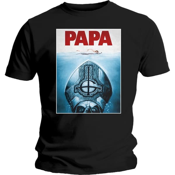 Ghost Unisex T-Shirt: Papa Jaws (Large)
