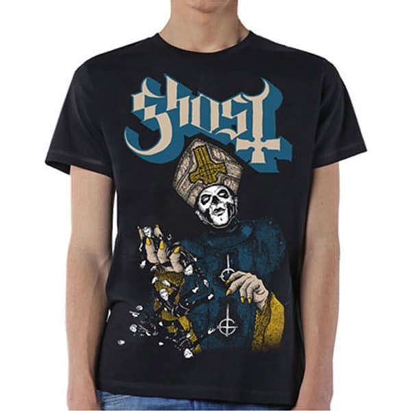 Ghost Unisex T-Shirt: Papa of the World (X-Large)