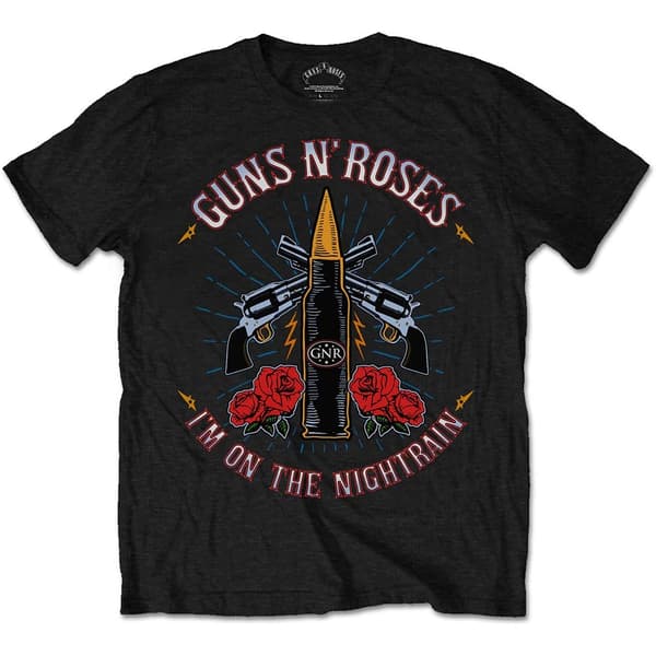 Guns N' Roses Unisex T-Shirt: Night Train (Medium)