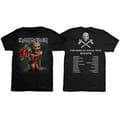 Miniatyrbild 1 av 2: Iron Maiden Unisex T-Shirt: The Book of Souls European Tour V.1 (Back Print) (XX-Large)