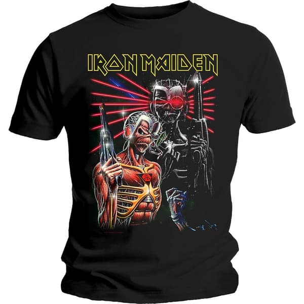 Iron Maiden Unisex T-Shirt: Terminate (Large)