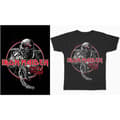 Miniatyrbild 1 av 2: Iron Maiden Unisex T-Shirt: Piece of Mind Circle (Small)