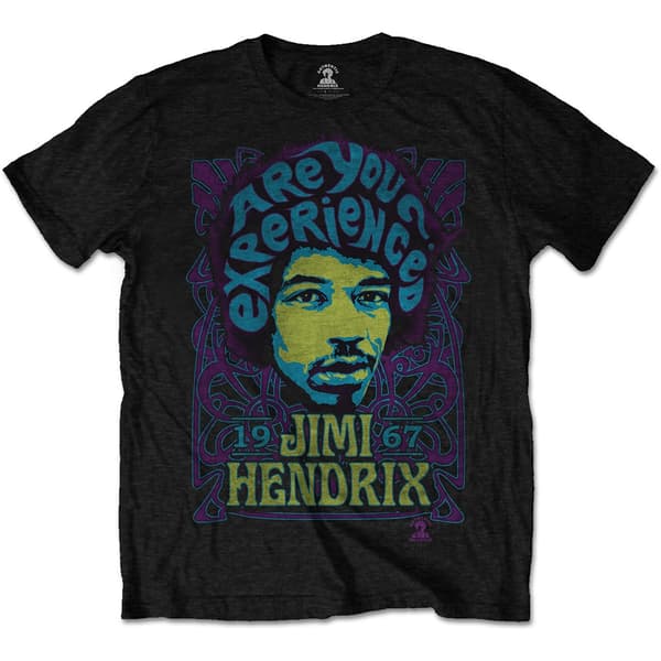 Jimi Hendrix Unisex T-Shirt: Experienced (Small)