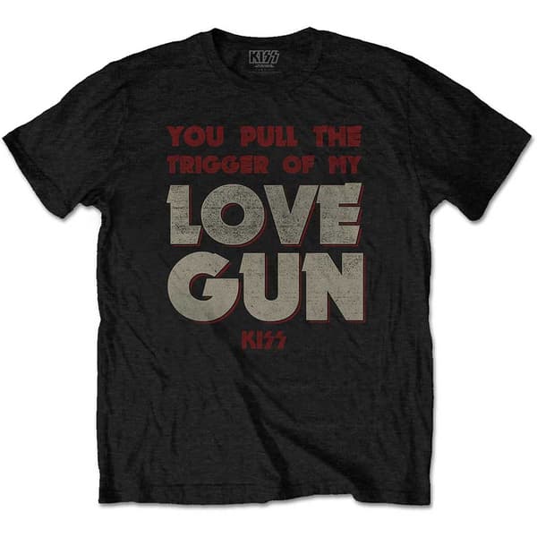 KISS Unisex T-Shirt: Pull The Trigger (XX-Large)