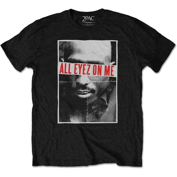 Tupac Unisex T-Shirt: All Eyez (X-Large)