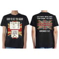 Miniatyrbillede 1 af 2: Alice Cooper Unisex T-Shirt: UK Only Event (Nov 2017) (Back Print/Ex Tour) (XX-Large)