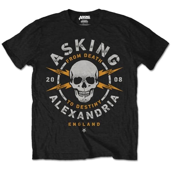 Asking Alexandria Unisex T-Shirt: Danger (XX-Large)