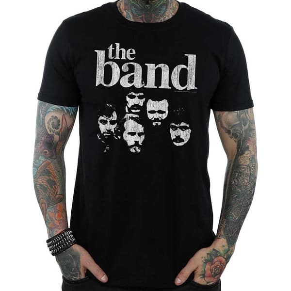 The Band Unisex T-Shirt: Heads (Large)