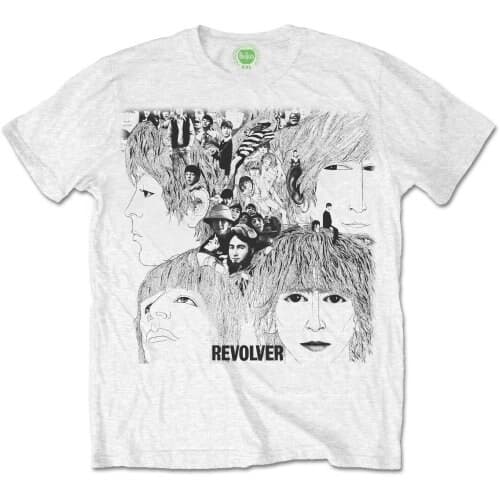 The Beatles Unisex T-Shirt: Revolver Album Cover (XX-Large)