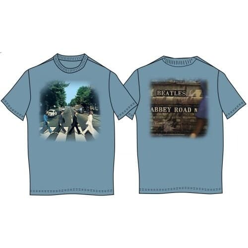 The Beatles Unisex T-Shirt: Abbey Road (Back Print) (XX-Large)