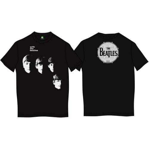 The Beatles Unisex T-Shirt: With The Beatles (Back Print) (X-Large)