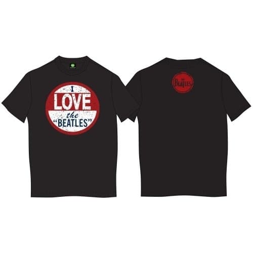 The Beatles Unisex T-Shirt: I Love The Beatles (X-Large)