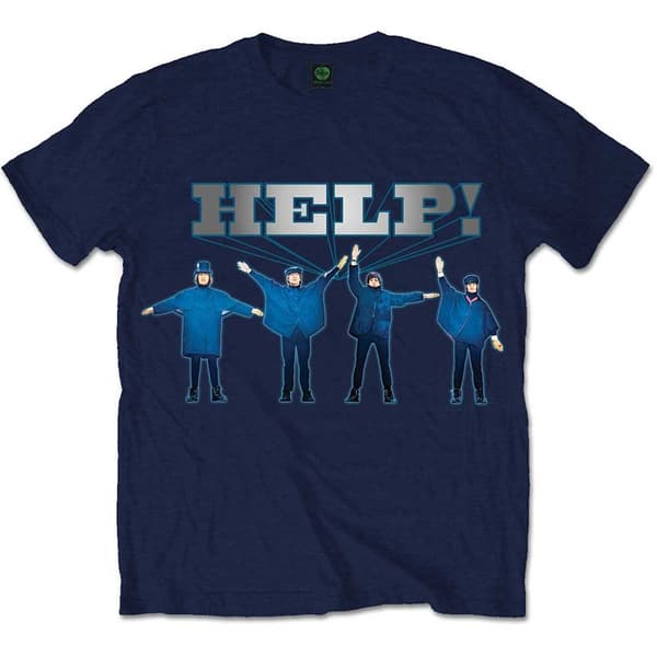 The Beatles Unisex T-Shirt: Help! (Medium)