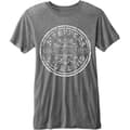 Miniatyrbild 1 av 2: The Beatles Unisex Burn Out T-Shirt: Sgt Pepper Drum (Small)