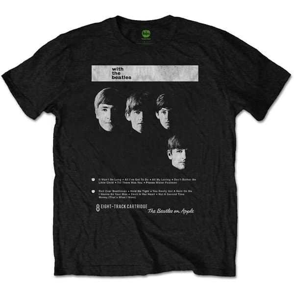 The Beatles Unisex T-Shirt: With The Beatles 8 Track (XX-Large)