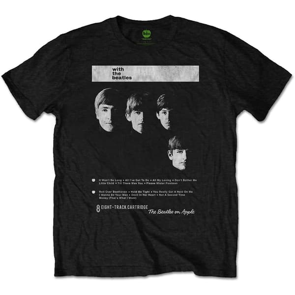 The Beatles Unisex T-Shirt: With The Beatles 8 Track (XX-Large)