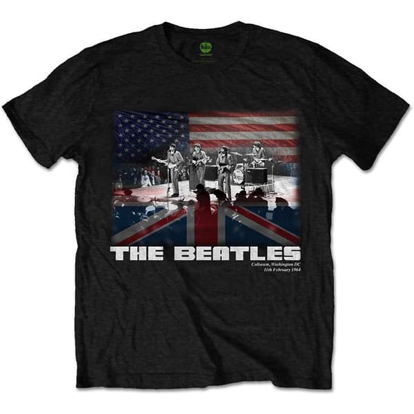 The Beatles Unisex Tee: Washington (Medium)