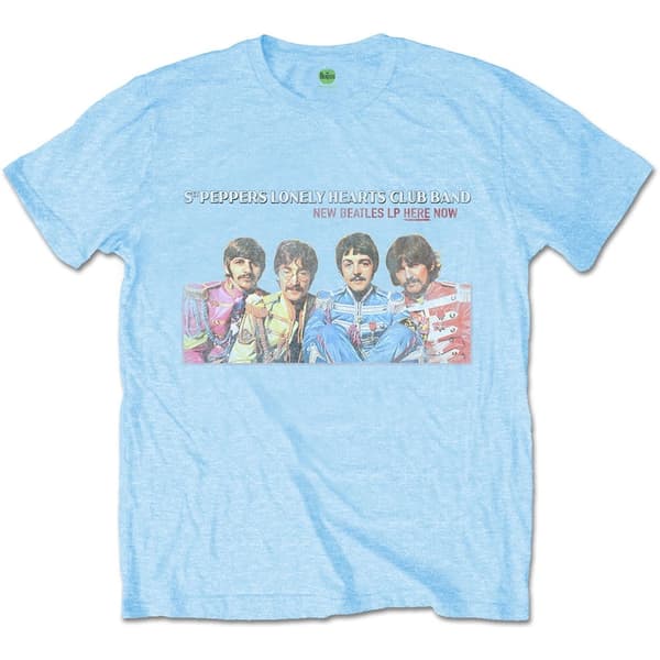 The Beatles Unisex T-Shirt: LP Here Now (Small)