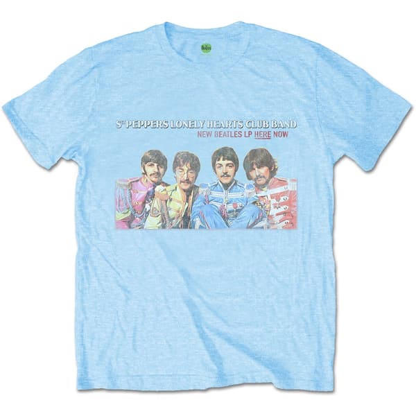 The Beatles Unisex T-Shirt: LP Here Now (Small)