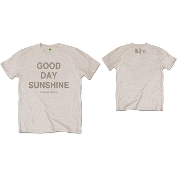 The Beatles Unisex T-Shirt: Good Day Sunshine (Back Print) (X-Large)