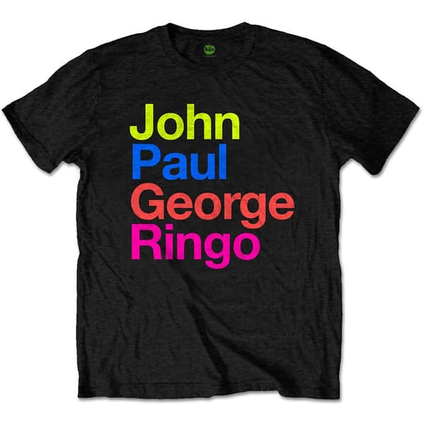The Beatles Unisex T-Shirt: JPG&R Pepper Suit Colours (Small)