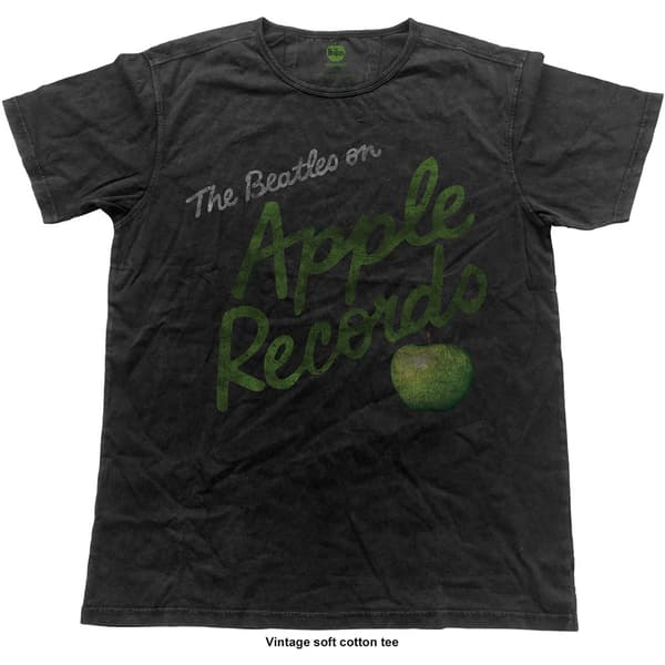 The Beatles Unisex Vintage T-Shirt: Apple Records (X-Large)