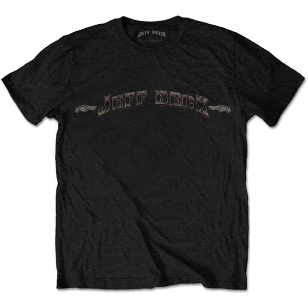 Jeff Beck Unisex T-Shirt: Vintage Logo (XX-Large)