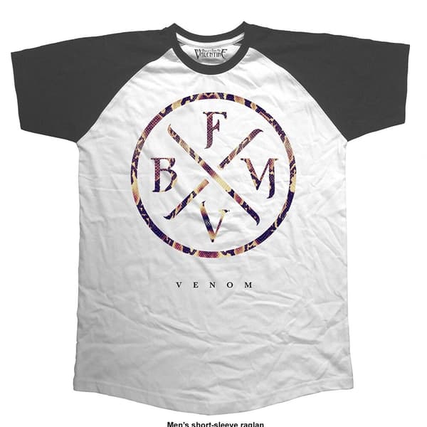 Bullet For My Valentine Unisex Raglan T-Shirt: Venom (XX-Large)